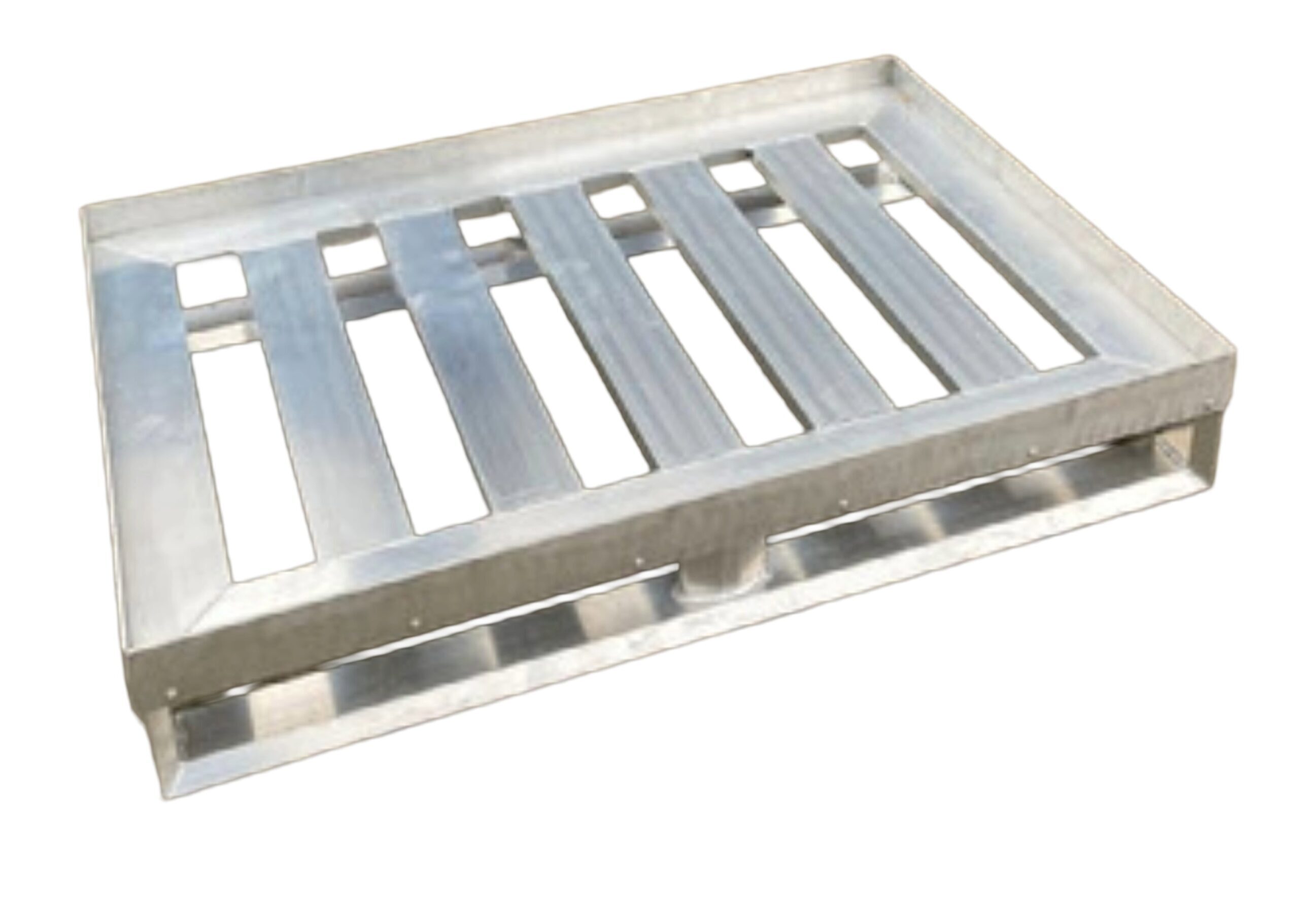 Bilde av en enkel palle av aluminium